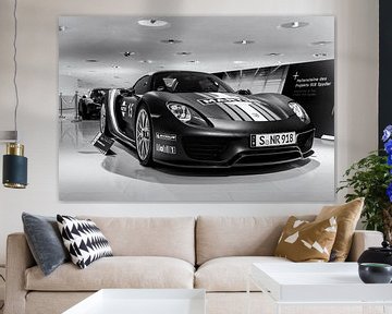 Porsche 918 Spyder (hybride) sur Rob Boon