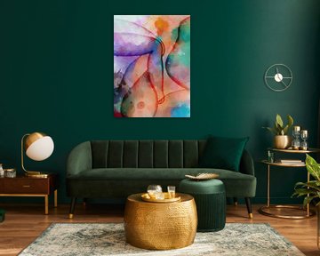 Woman and her colors 2