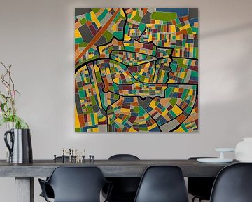 Leiden mozaïek van Stef van Campen