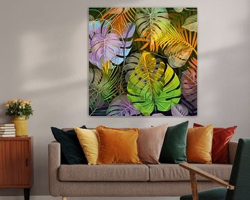 TROPICAL LEAVES COMBO-4