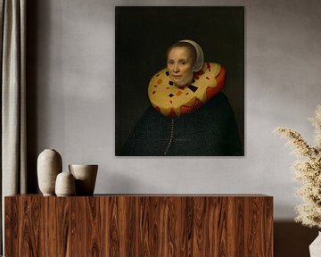 Lady Donut van Gisela - Art for you