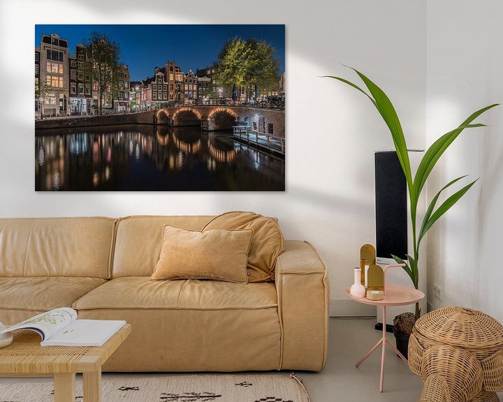 Beispiel: Ruhiger Abend im Torensluis in Amsterdam von Jeroen de Jongh