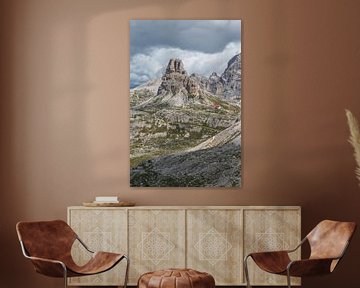 Drei Zinnen ou les Tre Cimi di Lavaredo Dreizinnenhütte sur Menno Schaefer