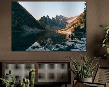 Lake Agnes, in Banff - Canada van Marit Hilarius