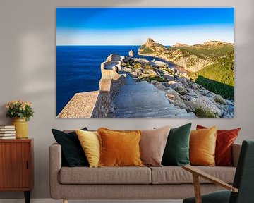 Cap Formentor, cliffs coastline, Majorca, Balearic islands by Alex Winter