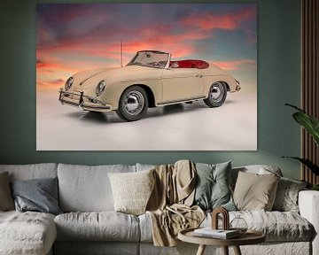 Porsche 356, sports car, convertible by Gert Hilbink