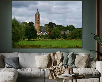 Vue d'Andrieskerk Amerongen sur Leo Huijzer