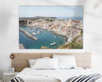 View on the island of Procida in Italy by Henrike Schenk
