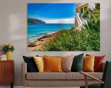 Luxe villa huis aan strand met prachtig uitzicht op zee van Alex Winter