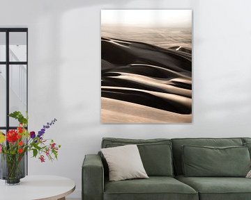 Zand duinen in de Huacachina woestijn/oasis | Peru van Felix Van Leusden