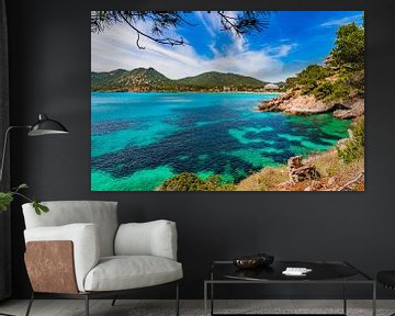 Paysage de l'île de Majorque, beau bord de mer de Canyamel, Majorque Espagne sur Alex Winter