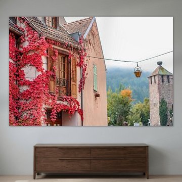 L'automne dans un village français