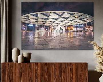Rogierplein Brussel | Nachtfotografie | Architectuurfotografie
