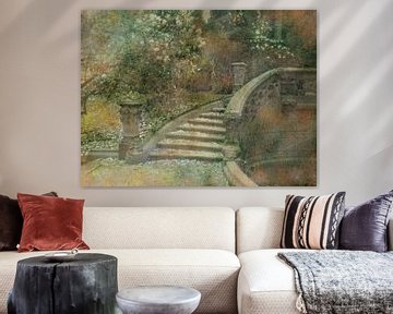 romantische Treppe von Claudia Gründler
