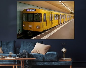 Berlin subway by Heiko Kueverling