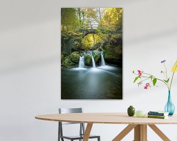 Waterfall in Luxembourg by Mark Bolijn