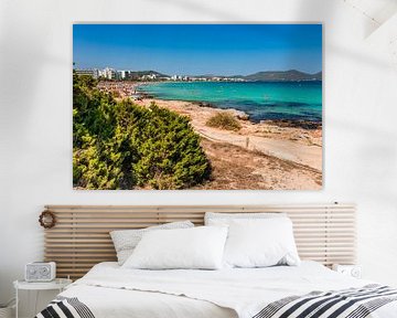 Spain Mediterranean Sea, Mallorca beach of Cala Millor by Alex Winter