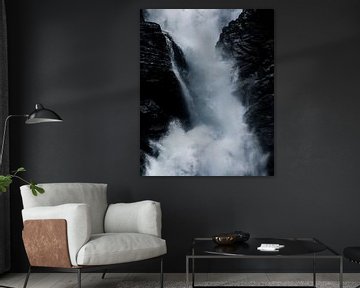 Wilde waterval in Noorwegen van Ruben Terlouw