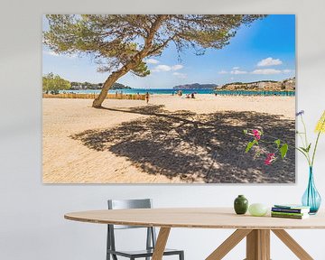 Mallorcas Sandstrand am Meer in Santa Ponca, Spanien von Alex Winter