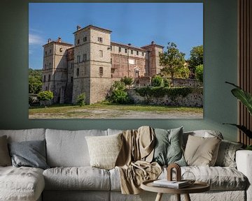 Château de Saliceto, Piémont, Italie sur Joost Adriaanse