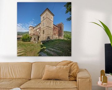 Schloss von Saliceto, Piemont, Italien von Joost Adriaanse