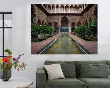 Real Alcázar in Sevilla | Reisfotografie Spanje van Teun Janssen
