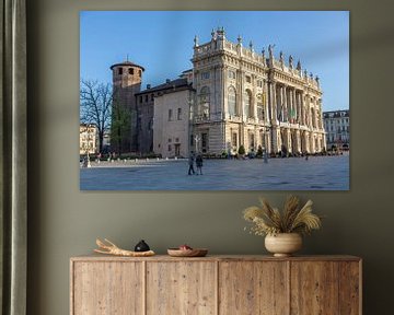 Palazzo Madama in centrum van Turijn, Italië