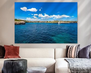 Mallorca eiland, prachtige kust van Porto Cristo van Alex Winter