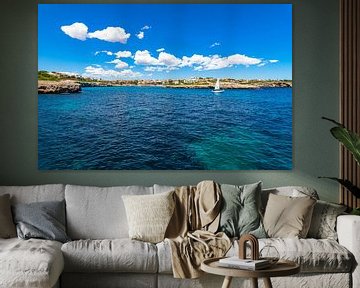 Insel Mallorca, schöne Küste von Porto Cristo von Alex Winter