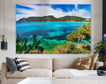 Schöner Blick auf die Bucht von Canyamel auf der Insel Mallorca von Alex Winter