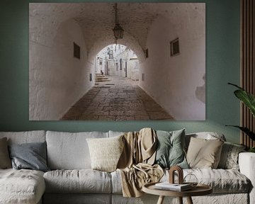 View through Cisternino, Puglia