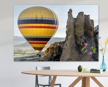 Luchtballon en Turkse Grand Canyon van Tim Wong