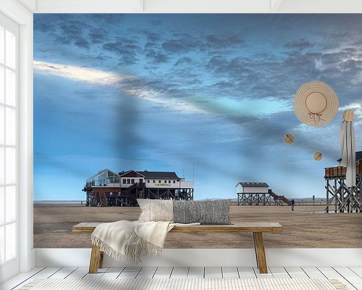 Beispiel fototapete: Strand von Sankt Peter-Ording von Tilo Grellmann | Photography