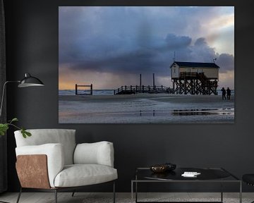 Haus am Strand der Nordsee von Tilo Grellmann | Photography