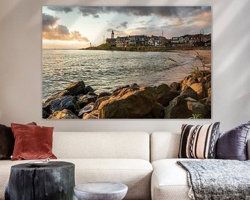 View on the beautiful Urk by Meindert Marinus