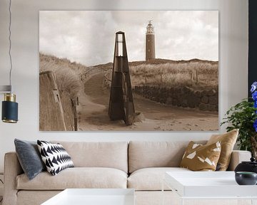 Leuchtturm von Texel von Jose Lok