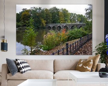 Bridge in the Minnewater of Bruges by Studio LE-gals