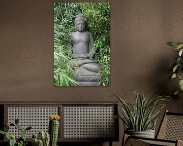 Bambus-Buddha von Marianne van den Bogaerdt