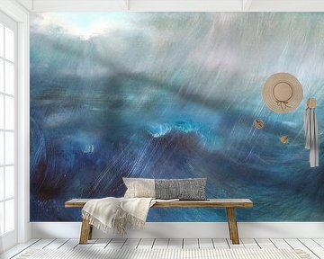Stormy Sea by Annette Schmucker