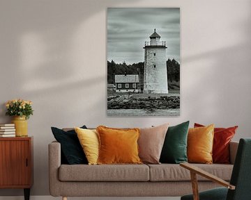 Høgsteinen lighthouse on Godøy, Norway