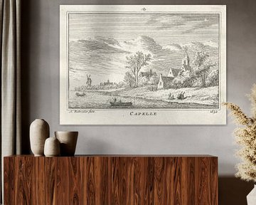 Abraham Rademaker, Ansicht von Capelle aan den IJssel, 1632