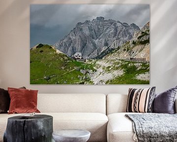 de schoonheid van de Dolomieten (Italië) van SchraMedia