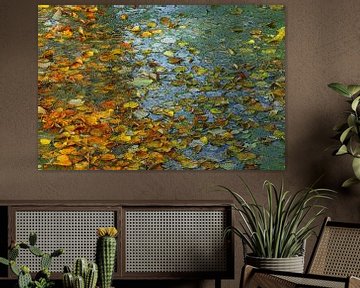 Herbst auf dem Wasser von Yvonne Blokland