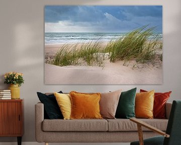 Dune and beach near Hirtshals in Denmark by Rico Ködder