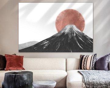 Mount Fuji - Japan van Studio Hinte