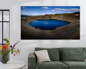 Krafla-Kratersee, Island von Eddy Westdijk