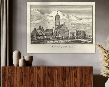 Abraham Rademaker, Ansicht von Egmond aan Zee, 1620