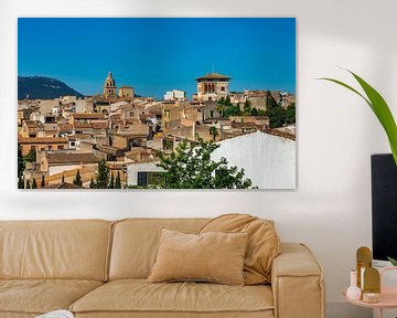 View of old village Montuiri on Mallorca, Spain by Alex Winter