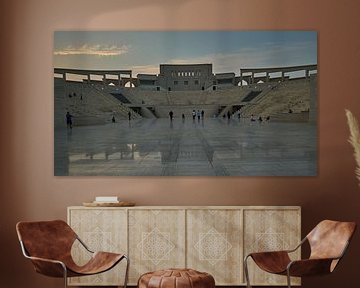 The amphitheater in Katara Cultural Village, Doha Qatar