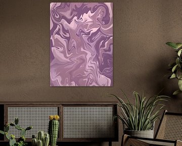 Abstract purple by Mandy Jonen